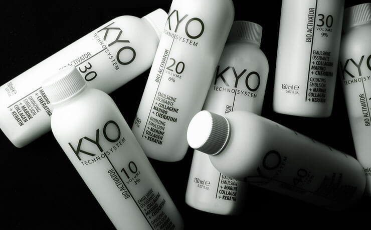KYO Bio Activator | Hair Color developer for KYO Color Hair Dye | 150ml enriched with Keratine en Marine Collagen | Available in 3% (10vol), 6% (20vol), 9% (30vol), 12% (40vol)