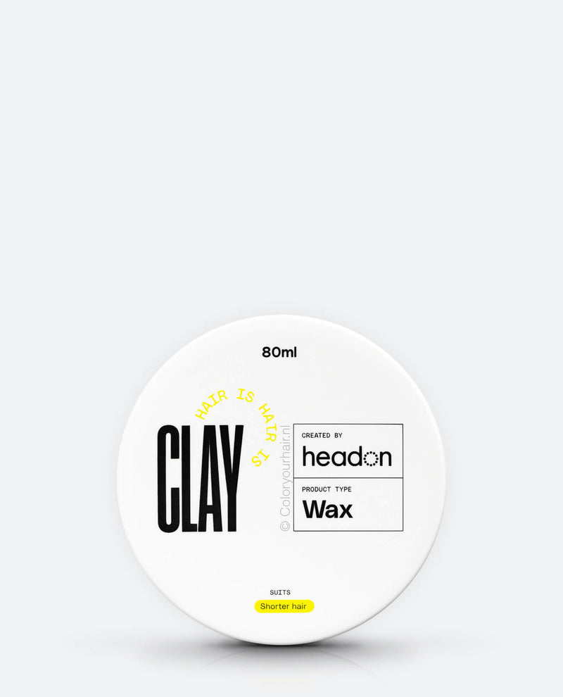 Headon Hair Clay 80ml • Strong hold