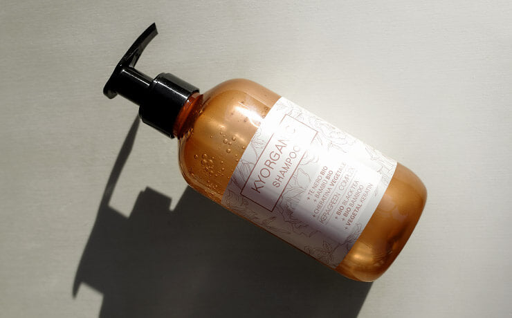 Organic Shampoo KYOrganic | Sulfate Free Natural Hair Care | Organic Black Tea, Organic Bamboo en Vegetal Keratin