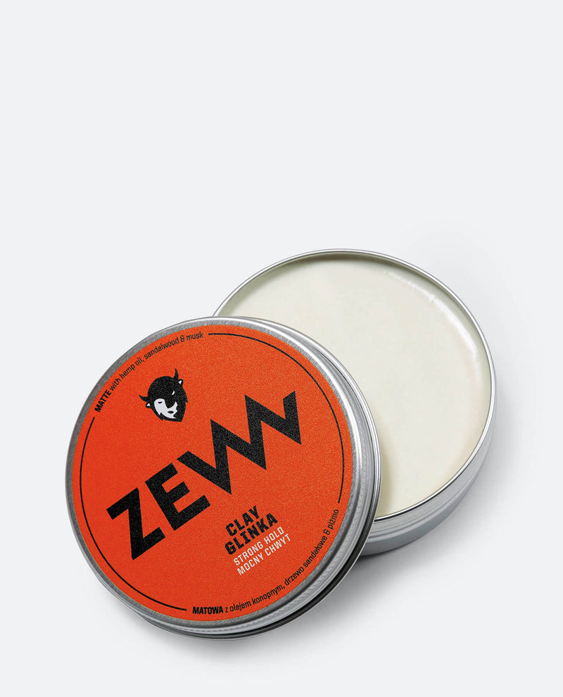ZEW for Men • Hair Clay with Hemp Oil