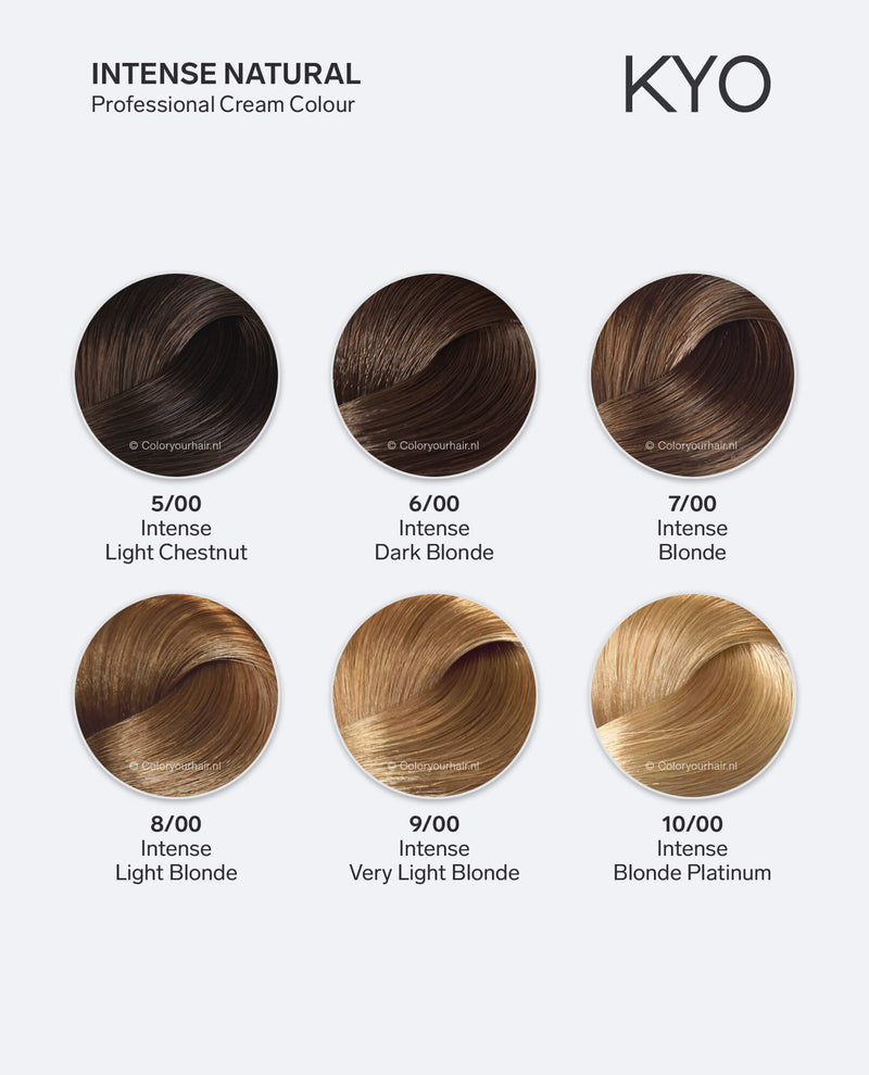 KYO Natural Hair Colour - 7.00 Intense Medium Blonde