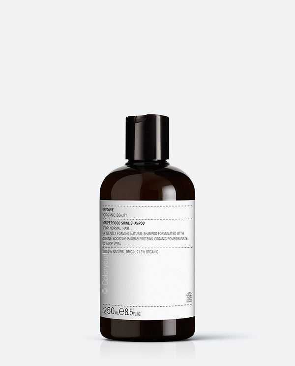 Evolve Organic Beauty Superfood Shine Shampoo 250ml • normal / dry hair