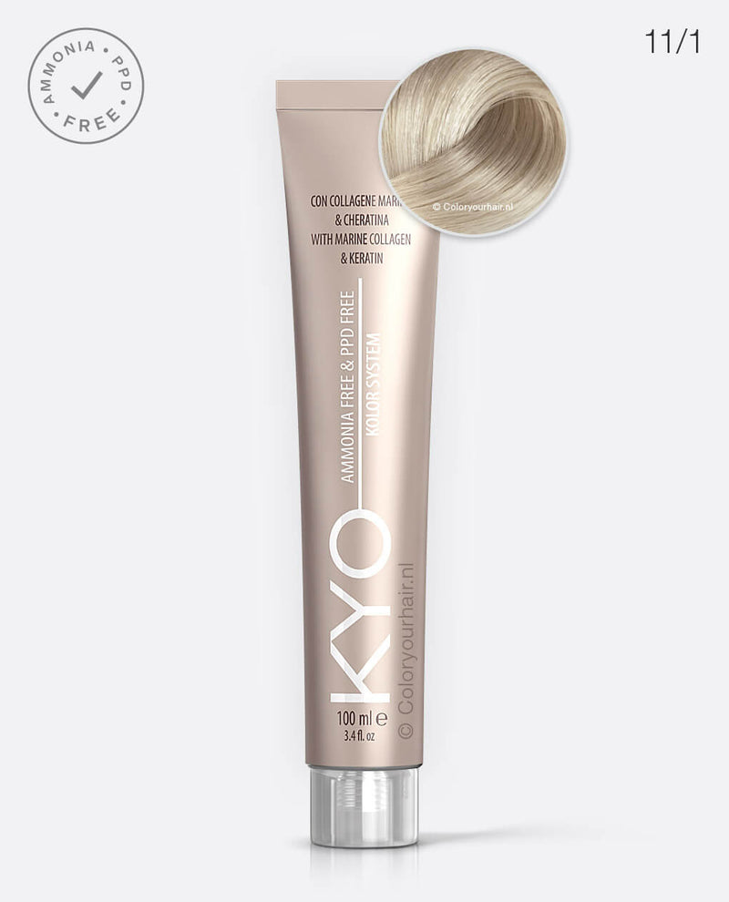 KYO 11.1 Blonde Platinum Ash Extra 100ml