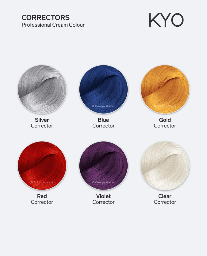 KYO hair mixing color Gold