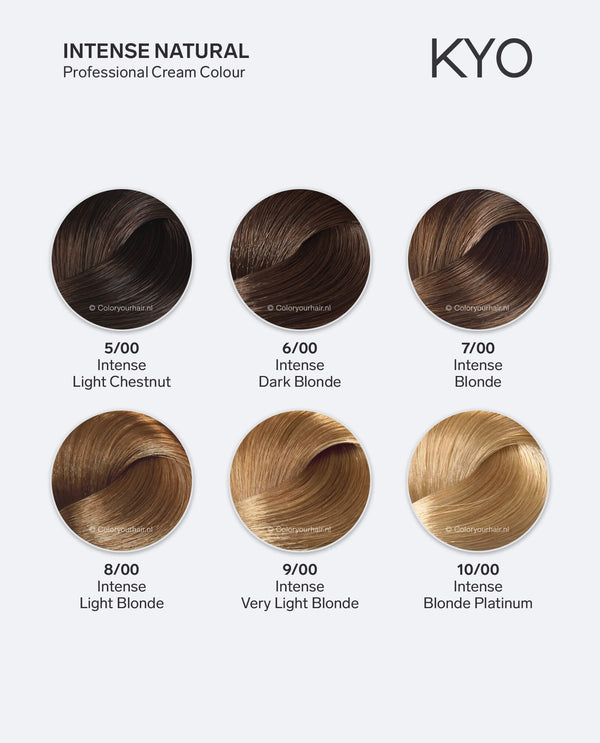Hair Color 9.00 Intense Very Light Blonde - KYO Professional Colours