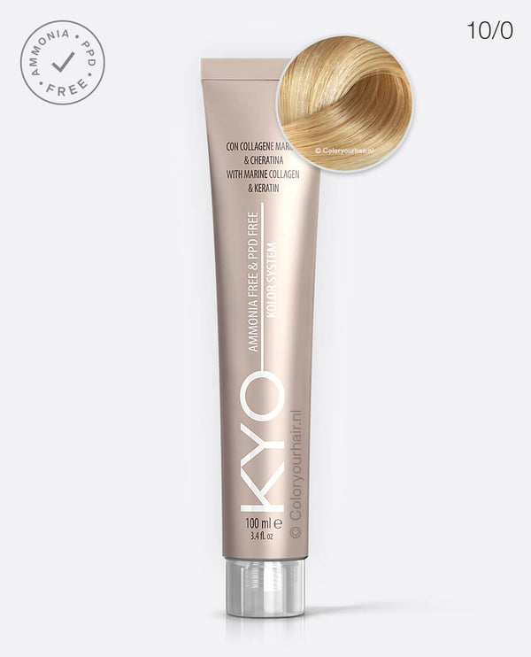 KYO Haarkleuring 10.0 Extra Lichtblond natuurlijk