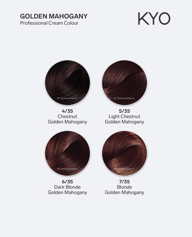 KYO Kolor 6.35 Dark Blonde - Golden Mahogany