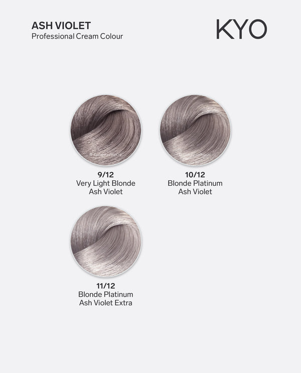KYO Color System 10.12 As Violet Platina Blond