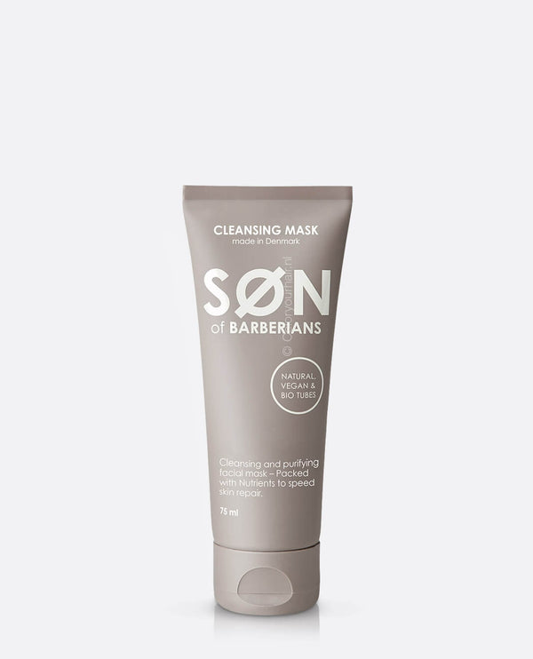 SØN of Barberians Cleansing Face Mask for Men • Natural & Vegan